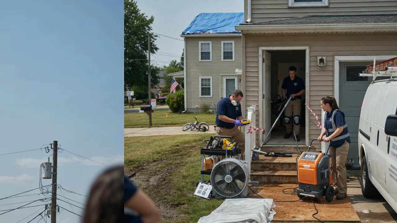 Water Damage Repair in Brunsville, IA near me